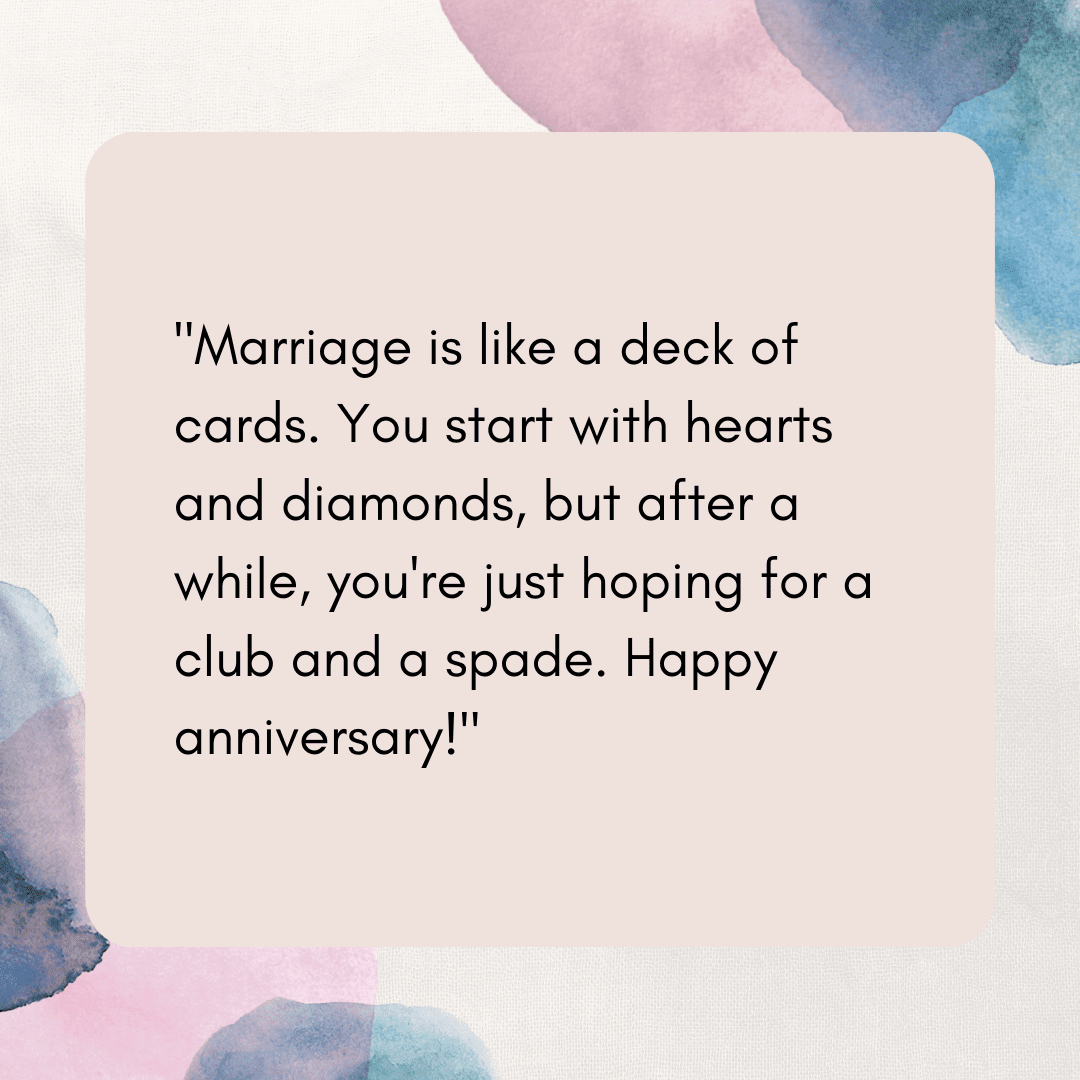 45+ Hilarious Funny Anniversary Quotes to Make You Laugh