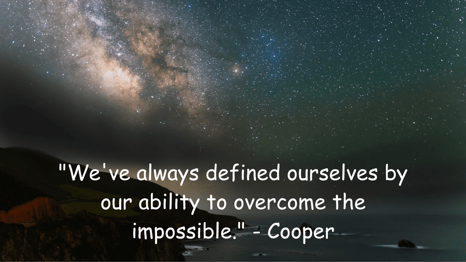 Unforgettable Interstellar Quotes: Time, Courage, and Hope