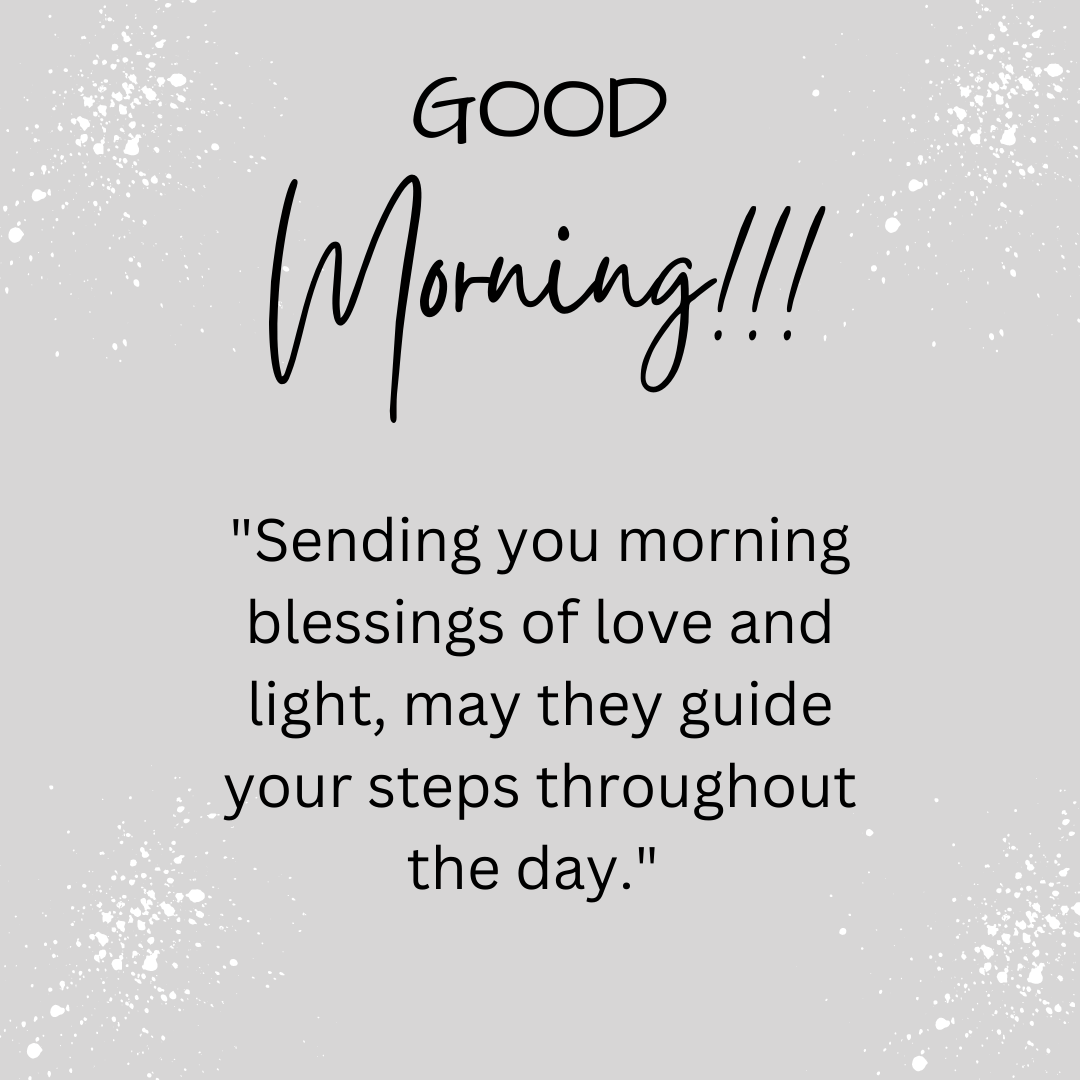 60+ Best Good Morning Blessings: Gifs, Quotes & Images