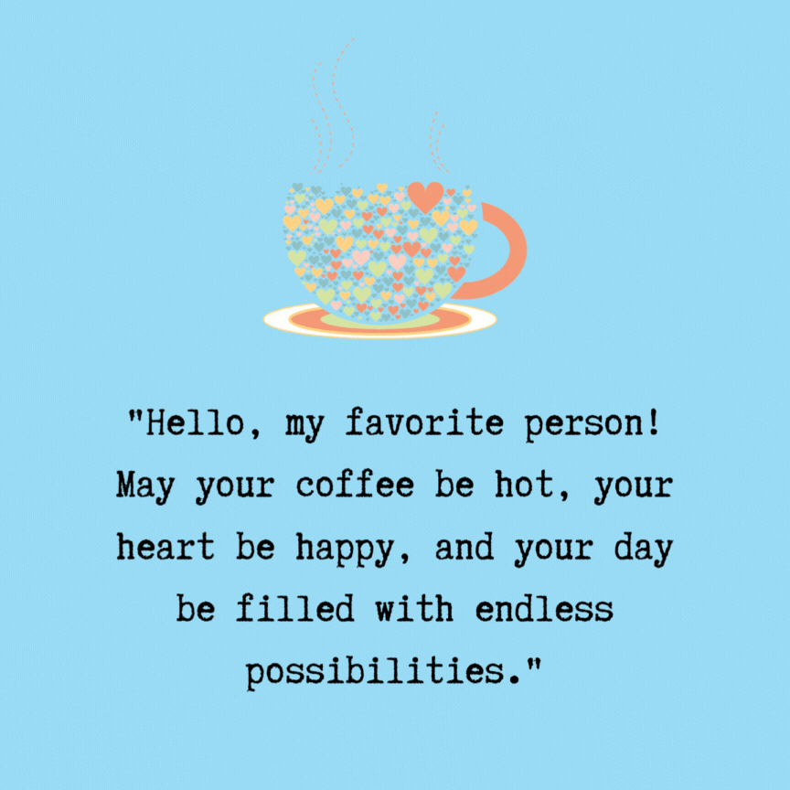 101+ Heartwarming Good Morning GIFs, Quotes & Images
