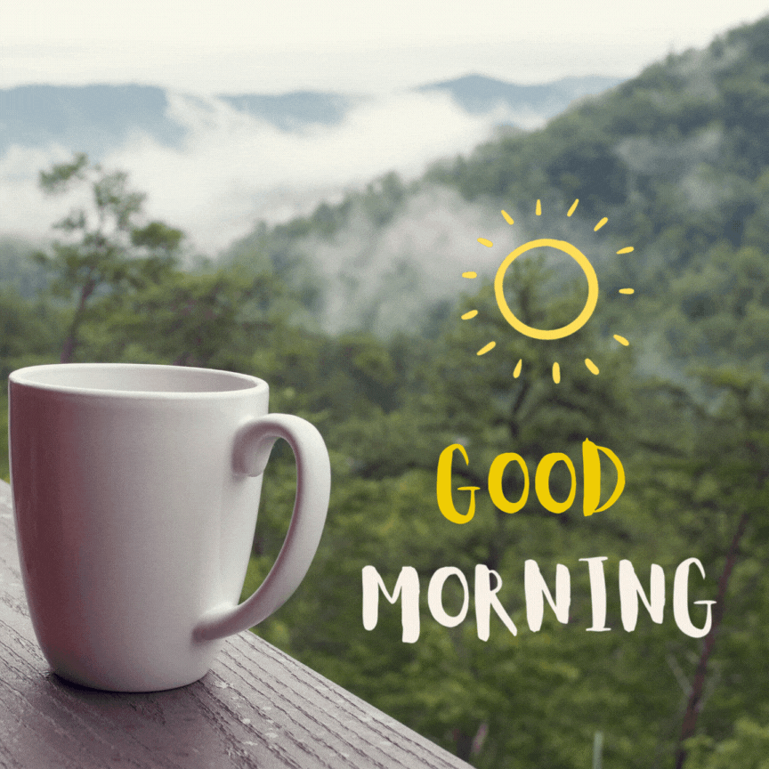 101+ Heartwarming Good Morning GIFs, Quotes & Images