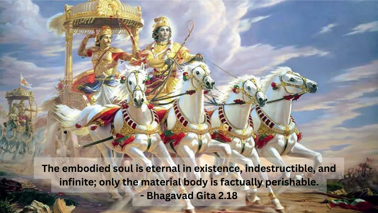50+ Karma Bhagavad Gita Quotes: Love, Life, and Death