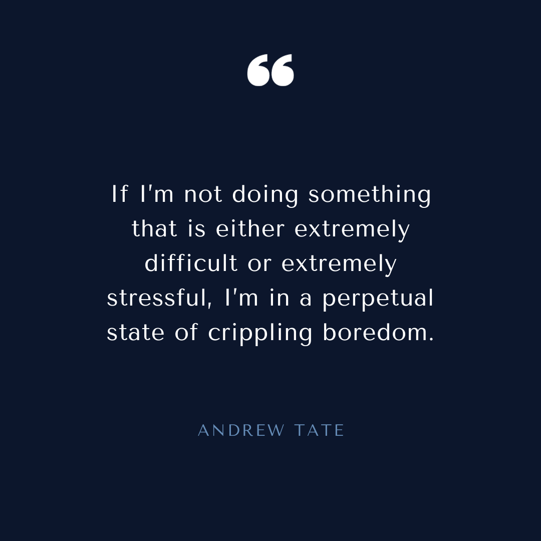 147+ Andrew Tate Quotes: Success, Life, and Masculinity