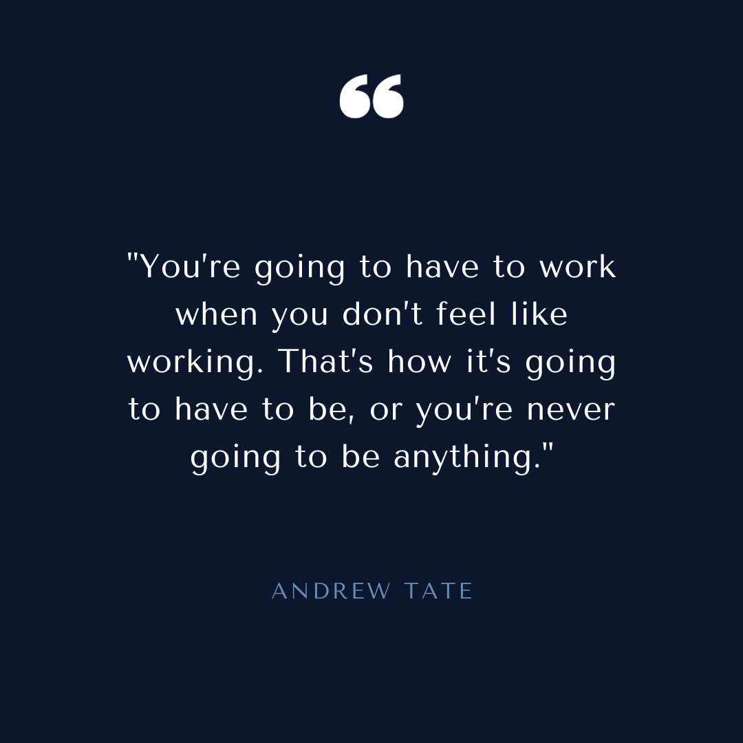 147+ Andrew Tate Quotes: Success, Life, and Masculinity