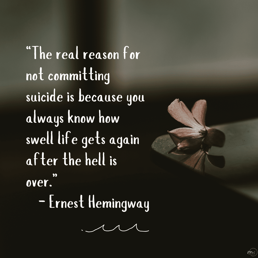 101+ Suicide Quotes to Reflect on Life, Pain & Healing