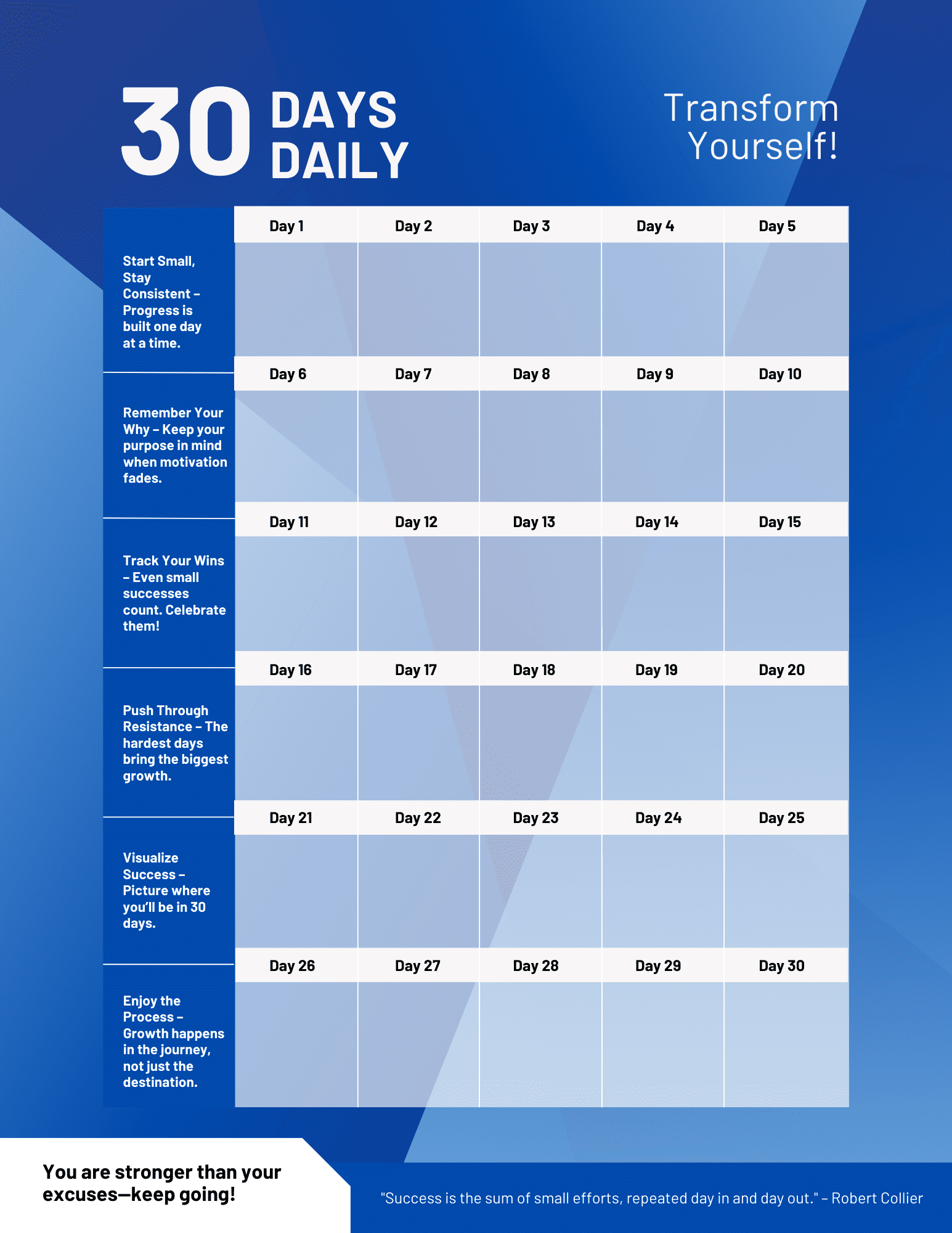30-Day Challenge That Will Transform Your Life