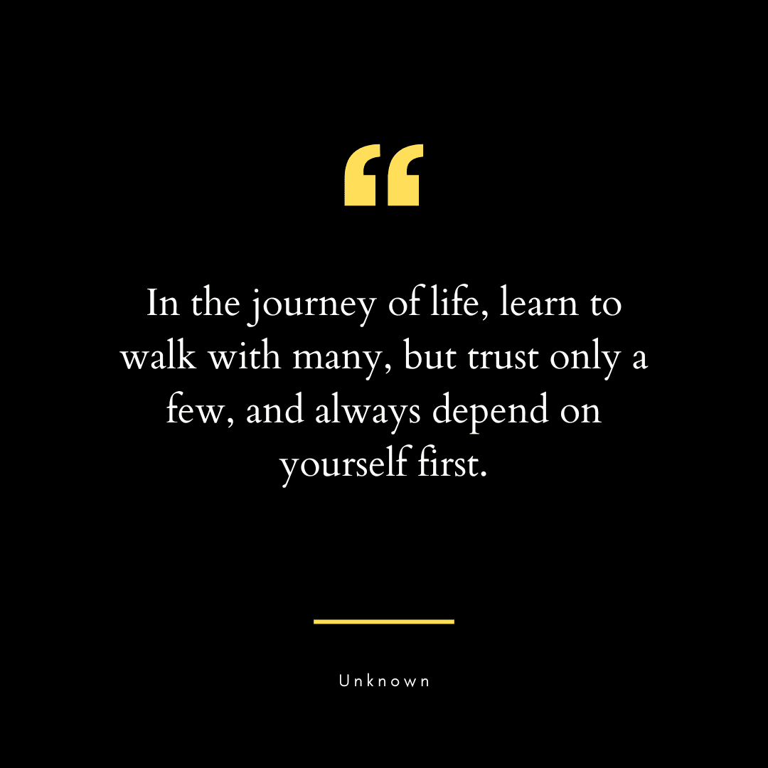99 Wise & Wary Don't Trust Anyone Quotes | Life, Love & Lies